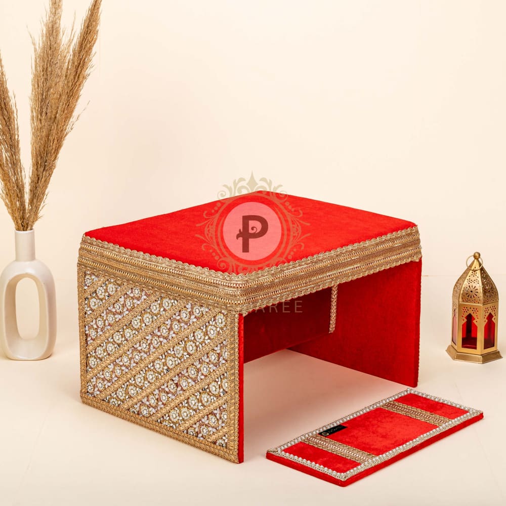 Zehra Red Haldi/Mehendi Set - Double Saver Mehandi Set