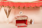 Zehra Red Haldi/Mehendi Set - Double Saver Mehandi Set