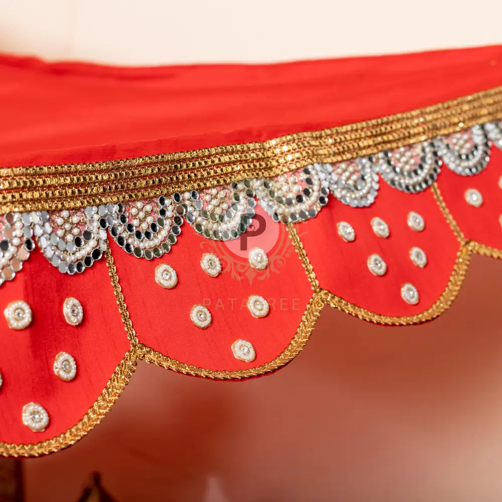 Zehra Red Haldi/Mehendi Set - Double Saver Mehandi Set