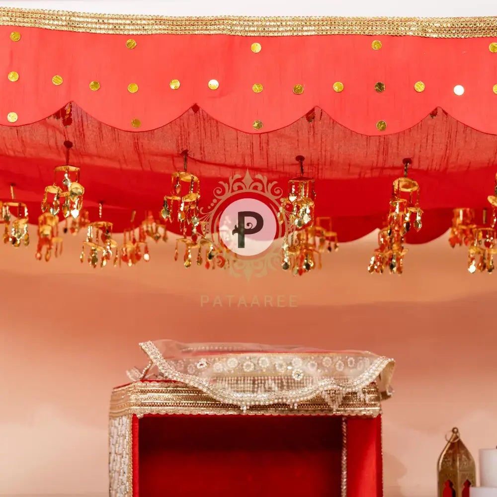 Zehra Red Haldi/Mehendi Set - Double Saver Mehandi Set