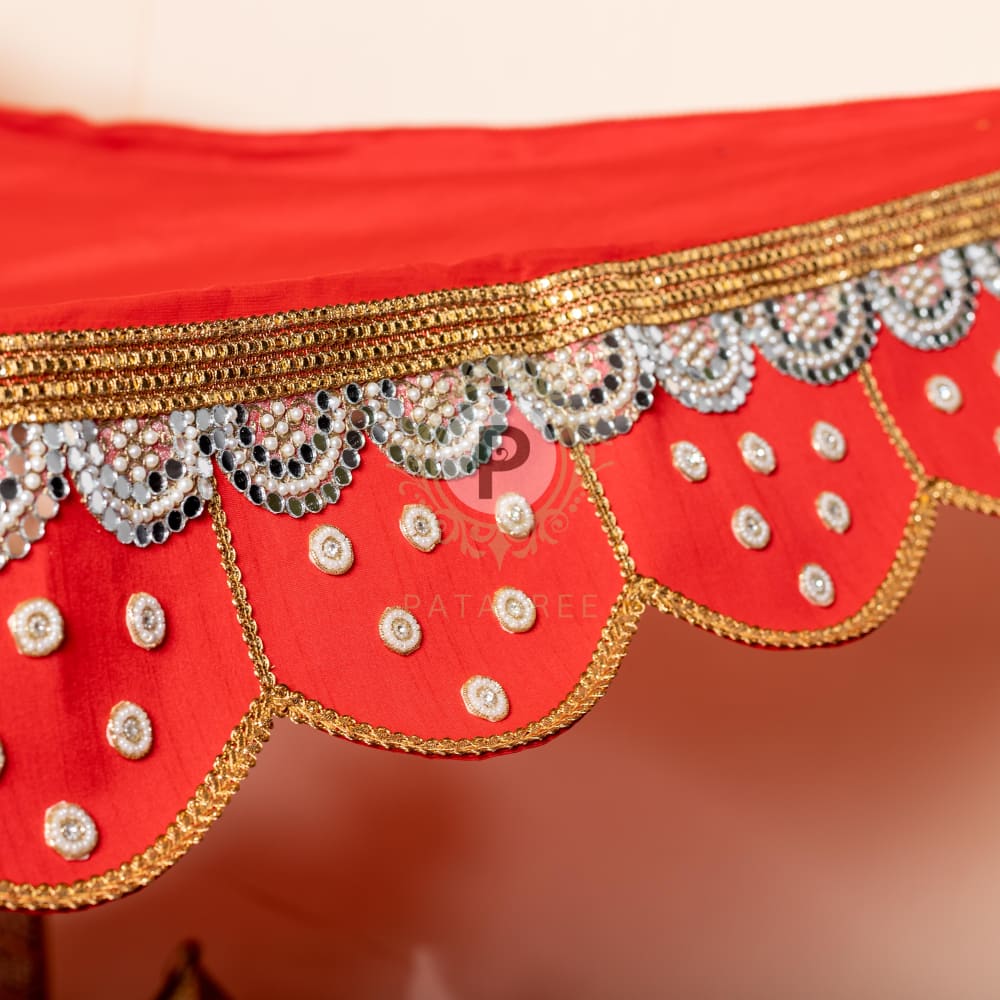 Zehra Red Haldi/Mehendi Set - Double Saver Mehandi Set