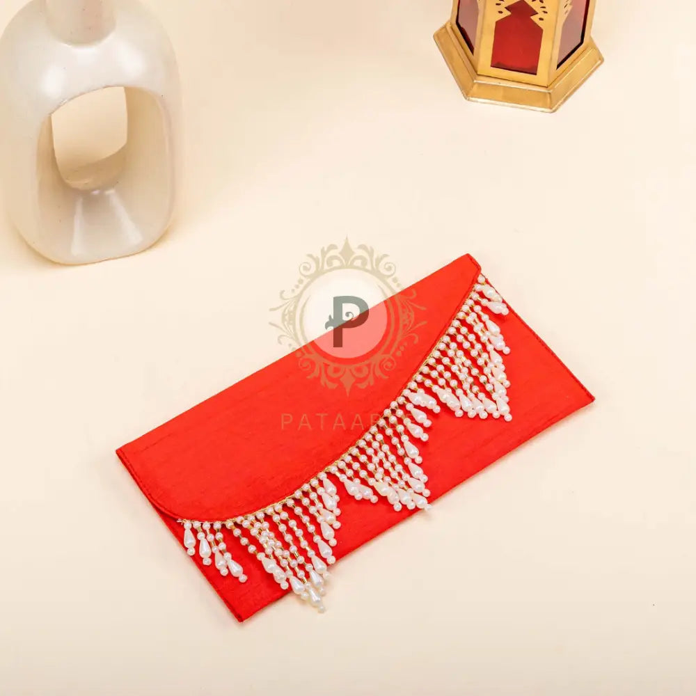 Zehra Envelope Red