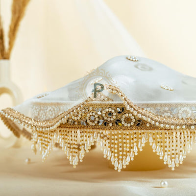 Zehra Thaal With Cover Ivory