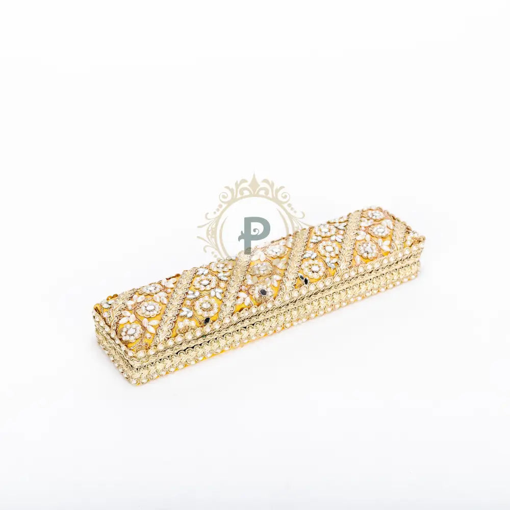 Zehra Chain Box Yellow